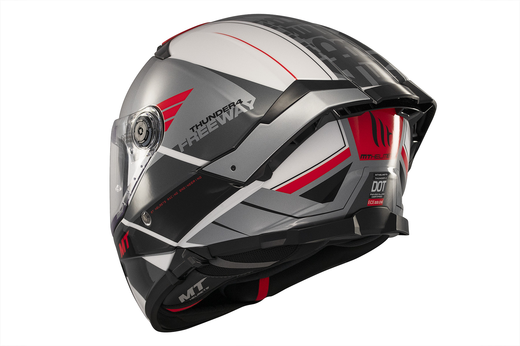 MT Thunder 4 SV Freeway A5 Gloss Helmet