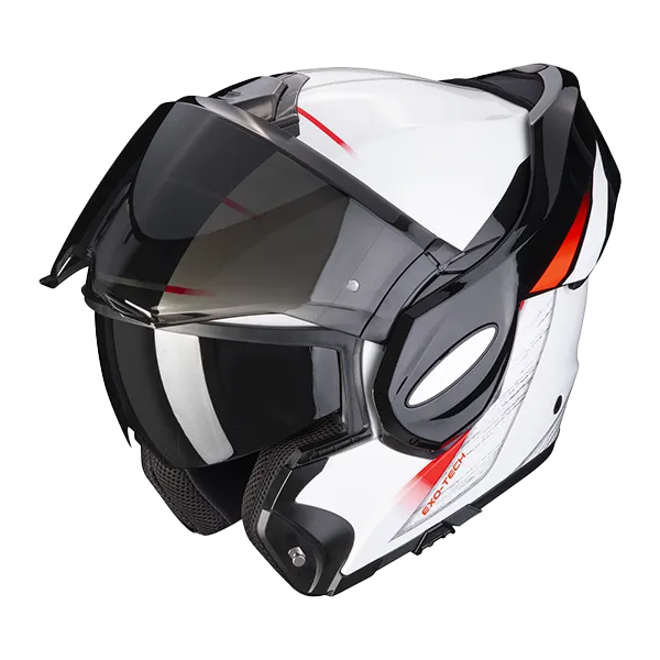 Scorpion EXO-TECH EVO PRIMUS Pearl White/Black Helmet