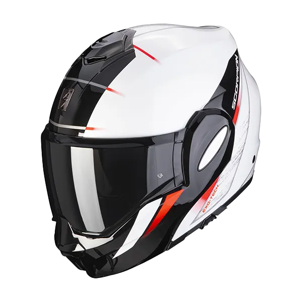 Scorpion EXO-TECH EVO PRIMUS Pearl White/Black Helmet
