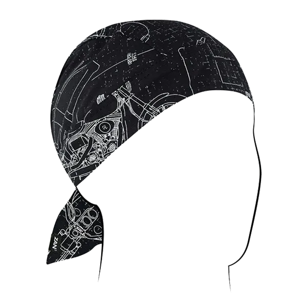 Zan Flydanna Cotton Moto Blueprint