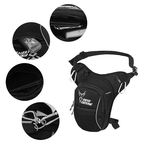 Motocentric Leg Bag - Grey