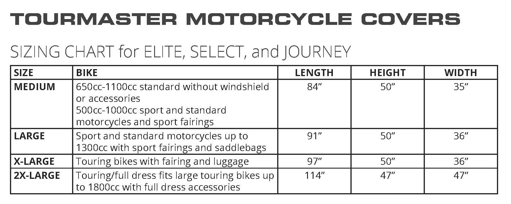 Size Guide