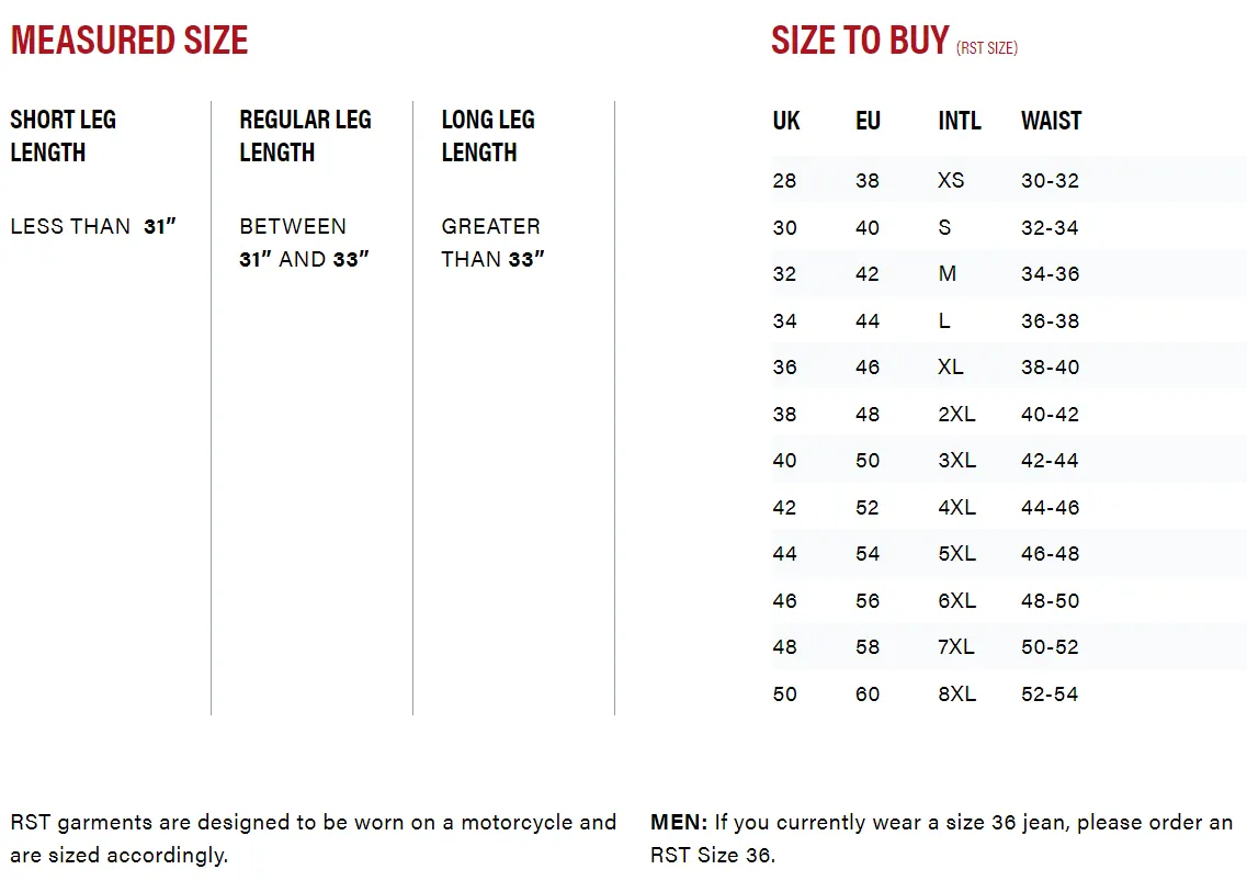 Size Guide