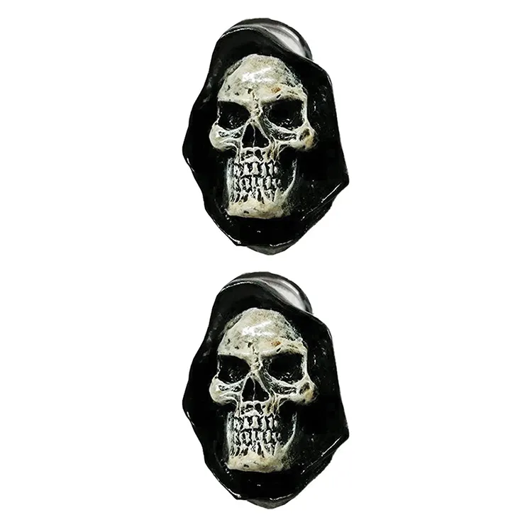 Lethal Threat Reaper Skull Stick On - Two per pack