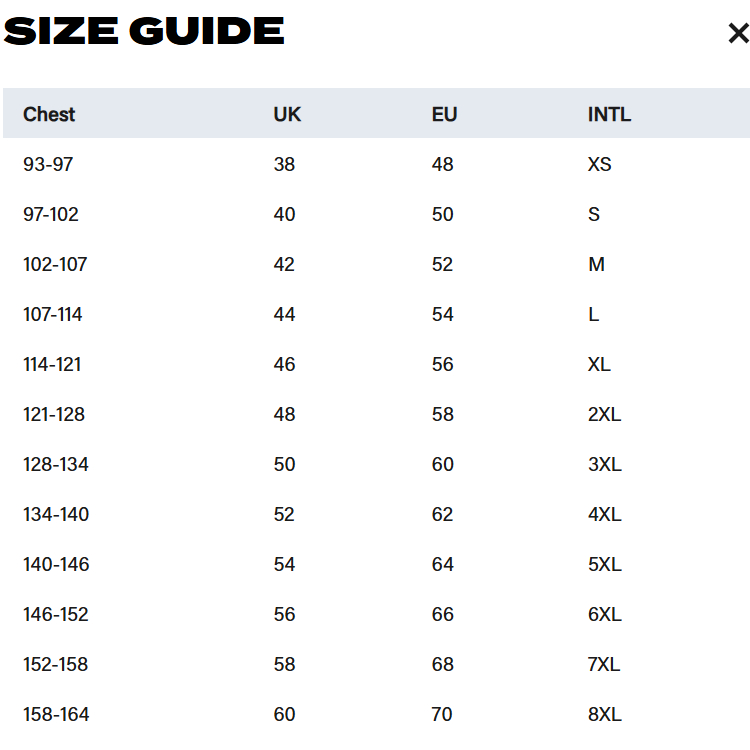 Size Guide